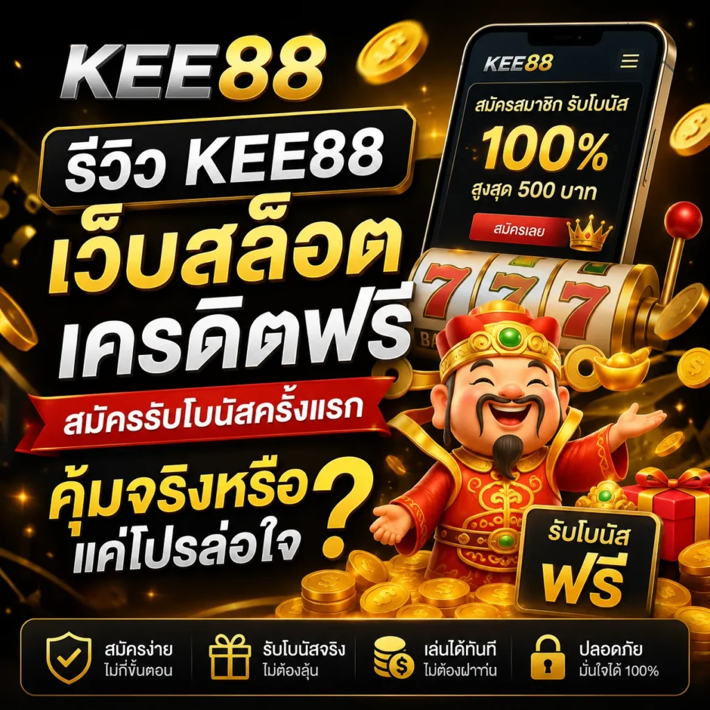 KEE88 เว็บสล็อตเครดิตฟรี